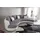 Home Affaire Ecksofa Kunstleder 3-Sitzer Grau