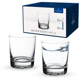 Villeroy & Boch Becher klein Set 2 tlg Purismo Bar Länge 8,4 x Breite Höhe 9,5 cm