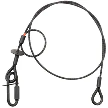 SAVEKING Sicherungsseil 4x1000 schwarz