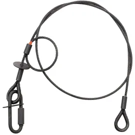 SAVEKING Sicherungsseil 4x1000 schwarz
