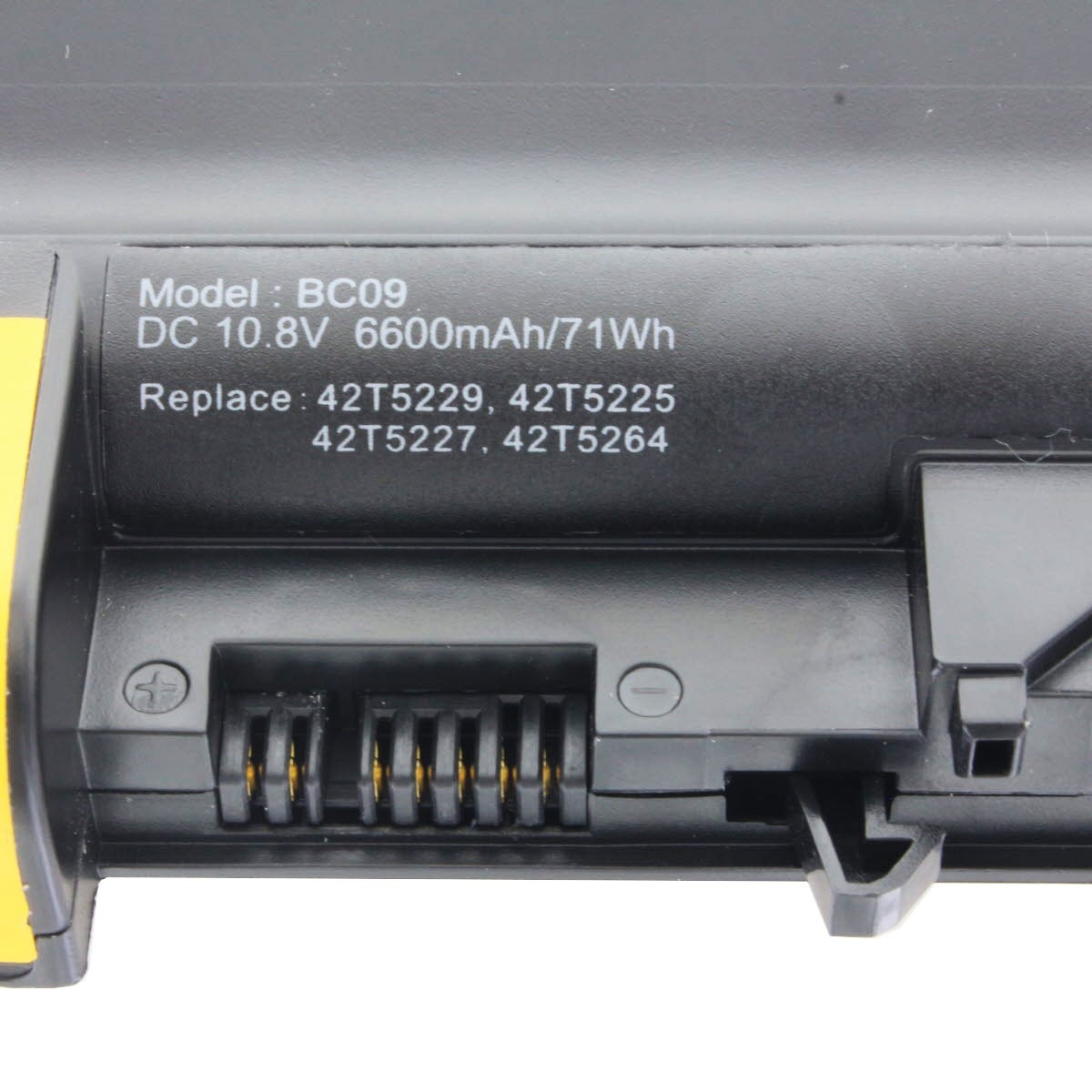 Akku passend für Lenovo IBM Lenovo ThinkPad R61 Serie, R500 Serie, T61 Serie 6600mAh (Bild unbedingt exakt vergleichen)