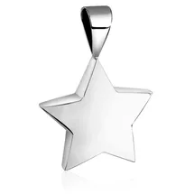 Nenalina »Anhänger Stern Star Astro Basic Trend Symbol 925 Silber Sterne, in silber, | silberfarben