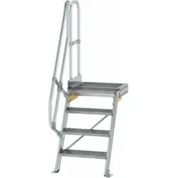MUNK Aluminium-Treppe Plattform 60° 4 Stufen