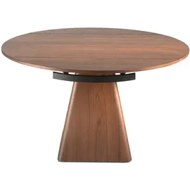 ac angel cerda Angel Cerdá Ausziehbarer Esstisch runde Walnuss 1081 - Braun