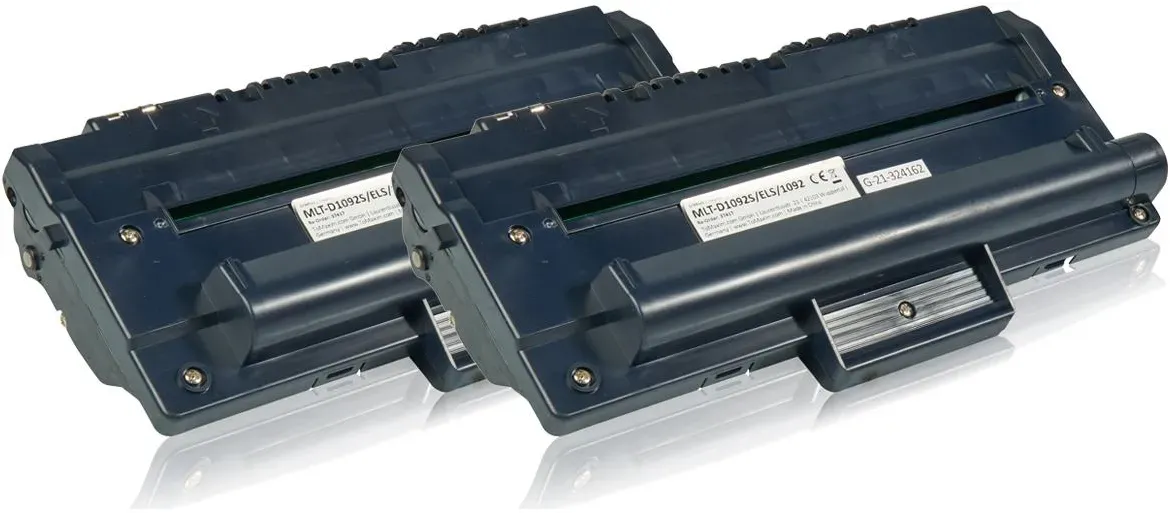 Sparset kompatibel zu Samsung MLT-D 1092 S/ELS / 1092 enthält 2x Tonerkartusche