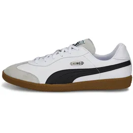 Puma King 21 IT Fußballschuhe white/black/gum 36