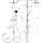 Ideal Standard Ceratwist ALU+ Duschsystem Aufputz 34,5 x 50,1 x 110,4 cm, Badarmaturen, silk black