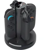 STEALTH Quad Ladestation schwarz Nintendo Switch 2