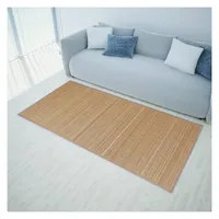 vidaXL Bambusteppich 80 x 200 cm braun
