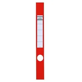 Durable Ordneretiketten 10 Stück Rot 5,0 cm 27,0 x 390,0 mm