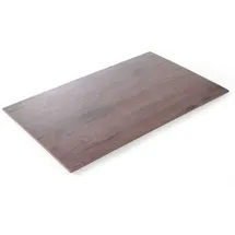 HENDI Servierplatte, GN 1/1, 530x325x(H)10, Eichenholzoptik