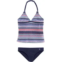 S.Oliver Tankini »Barcelona Kids«, im frechen Streifen-Look s.Oliver blau-rosé-gestreift