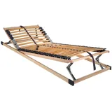 Sleeptex Lattenrost, Holz, Metall, Kunststoff, Birke, Buche,Birke, Schichtholz, vollmassiv,Schichtholz, 100x200 cm, Made in Germany, Über- und Sondergrößen erhältlich, Federholzleisten verleimt, Federleisten mit Duokappen, Mittelgurt, individuelle Liegehärteeinstellung, verstellbar, alternative Größen erhältlich, Schlafzimmer, Lattenroste, Lattenrost verstellbar