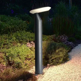 Deko-Light Außenstandleuchte Aluminium 60 cm 11W 600lm dimmbar schwarzgrau