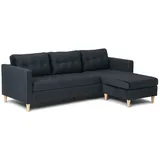VCM Marino Sofa Chaiselongue schwarz