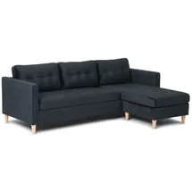 VCM Marino Sofa Chaiselongue schwarz