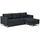 VCM Marino Sofa Chaiselongue schwarz