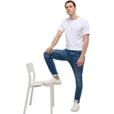 Mustang Oregon Slim K Jeans in mittelblauer Waschung-W29 / L32