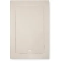 Julius Zöllner Krabbeldecke Musselin 95x135 cm | Made in Germany | 100% Baumwollmusselin| OEKO-TEX® STANDARD 100 | Sand