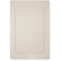 Julius Zöllner Krabbeldecke Musselin 95x135 cm | Made in Germany | 100% Baumwollmusselin| OEKO-TEX® STANDARD 100 | Sand