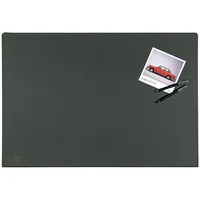 Centaur - Hochwertige Leder Schreibtischunterlage mit 90° Kantenschutz - Flaschengrün 55x80 cm - ideal für Büro und Zuhause - Pflegeleichte Schreibunterlage -