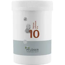 Homöopathisches Laboratorium Alexander Pflüger GmbH & Co. KG Biochemie Pflüger 10 Natrium sulfuricum D 6