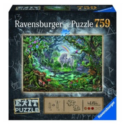Ravensburger Puzzle Exit Puzzle Einhorn, 759 Puzzleteile bunt