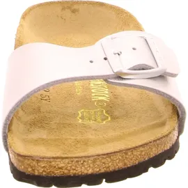 Birkenstock Madrid Birko-Flor schmal silber 37