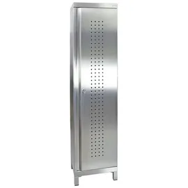 stumpf metall Stumpf Edelstahl-Umweltschrank Cabinox, 1800x450x400mm, Sockelfüße