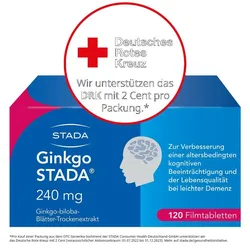 Ginkgo STADA 240 mg   -15 ?-Aktion*  120 St Filmtabletten