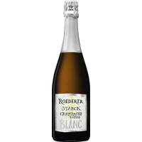 Louis Roederer Champagne Starck Brut Nature Blanc Champagner (1 x 0.75 l) (Packung mit 6)