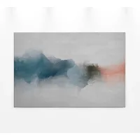 A.S. Création A.S. Leinwandbild »daydream«, Abstrakt, (1 St.), Keilrahmen Bild Farben Grau Bunt, 37227940-0 blau, grau, orange B/H: 90 cm x 60 cm