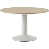 Muuto Midst oiled oak/grey Ø 120 cm