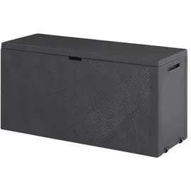 gartenundmoebel.de Auflagenbox Emily ¦ grau ¦ Maße (cm): B: 118 H: 57 T: 45.0