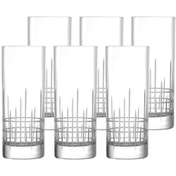 Stölzle Lausitz New York Bar Manhattan Longdrinkbecher 6er Set Gläser 6 ct 