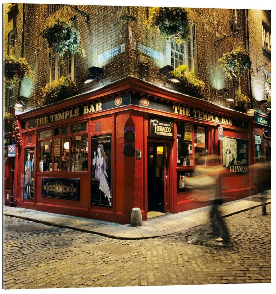 Posterlounge XXL-Wandbild Stuart Black, Temple Bar Pub, Dublin, Fotografie 40 cm x 40 cm