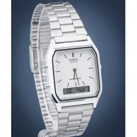 Casio 230a7d Uhr Silver Grey / Silver Grey / White One Size