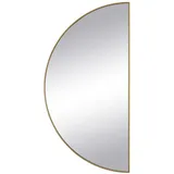 vente-unique Wandspiegel 50 x 100 cm Goldfarben