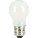 xavax LED-Filament, E27, 250lm ersetzt 25W, Tropfenlampe, matt, Warmweiß