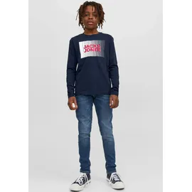 Jack & Jones Junior Shirt & Blau,Rot,Weiß | 140