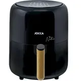 Jocca Heißluftfritteuse 3,8L Nature Schwarz