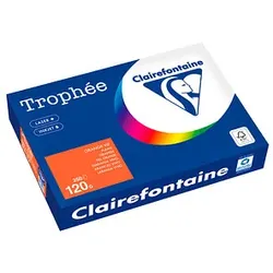 Clairefontaine Kopierpapier Trophée orange DIN A4 120 g/m2 250 Blatt