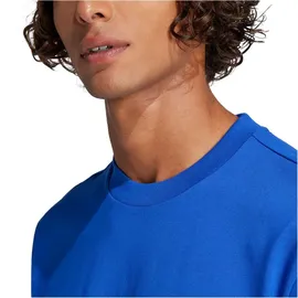 adidas Essentials Small Logo Single Jersey Shirt Team royal Blue/Black S