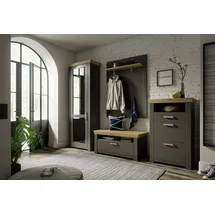 Set One by Musterring GA York Kombi 60 Garderoben-Set 274,5 x 51,2 x 206,6 grau