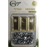 genisys Ersatzklingen 9 Titan