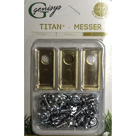 genisys Ersatzklingen 9 Titan