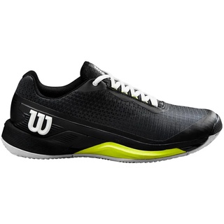 Wilson Tennisschuhe Rush Pro 4.0 Clay Black/White Man 42 2/3), Schwarz
