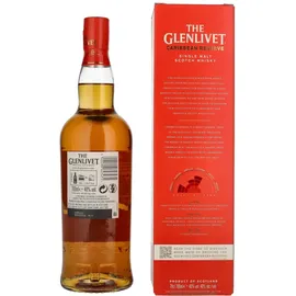 Glenlivet Caribbean Reserve Single Malt 40% vol 0,7 l Geschenkbox