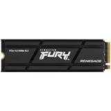 Kingston FURY RENEGADE SSD 4TB, M.2 2280 / M-Key / PCIe 4.0 x4, Kühlkörper (SFYRDK/4000G)