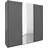 203 x 210 x 62 cm Grau